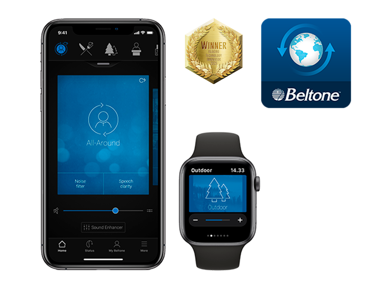 Beltone HearMax app with app icon