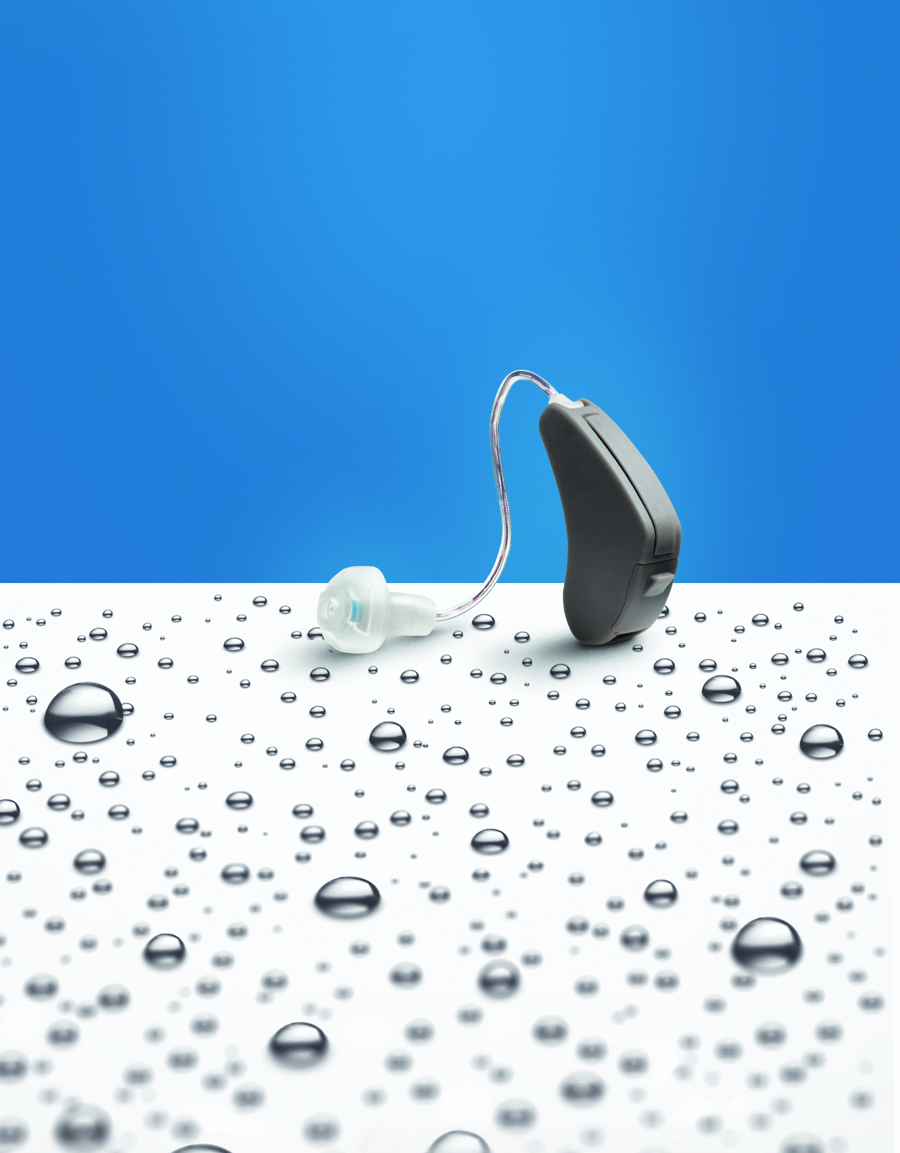 Beltone HPF80 NanoBlock water droplets