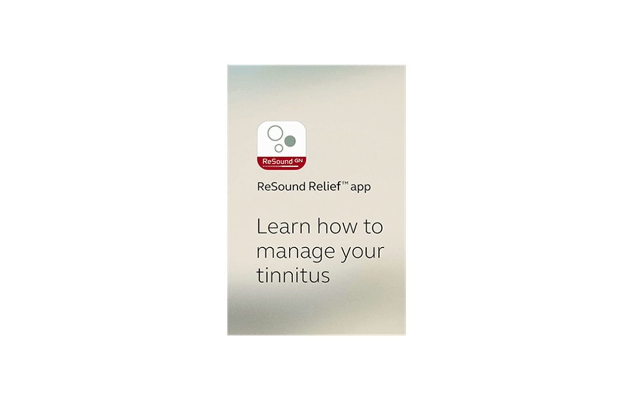 ReSound Relief app tinnitus treatment