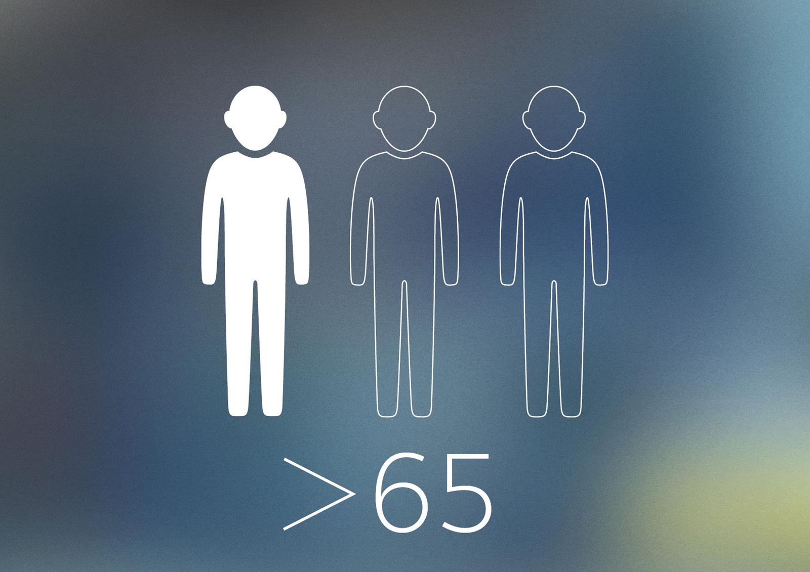 Infographic: én av tre personer har hørselstap.