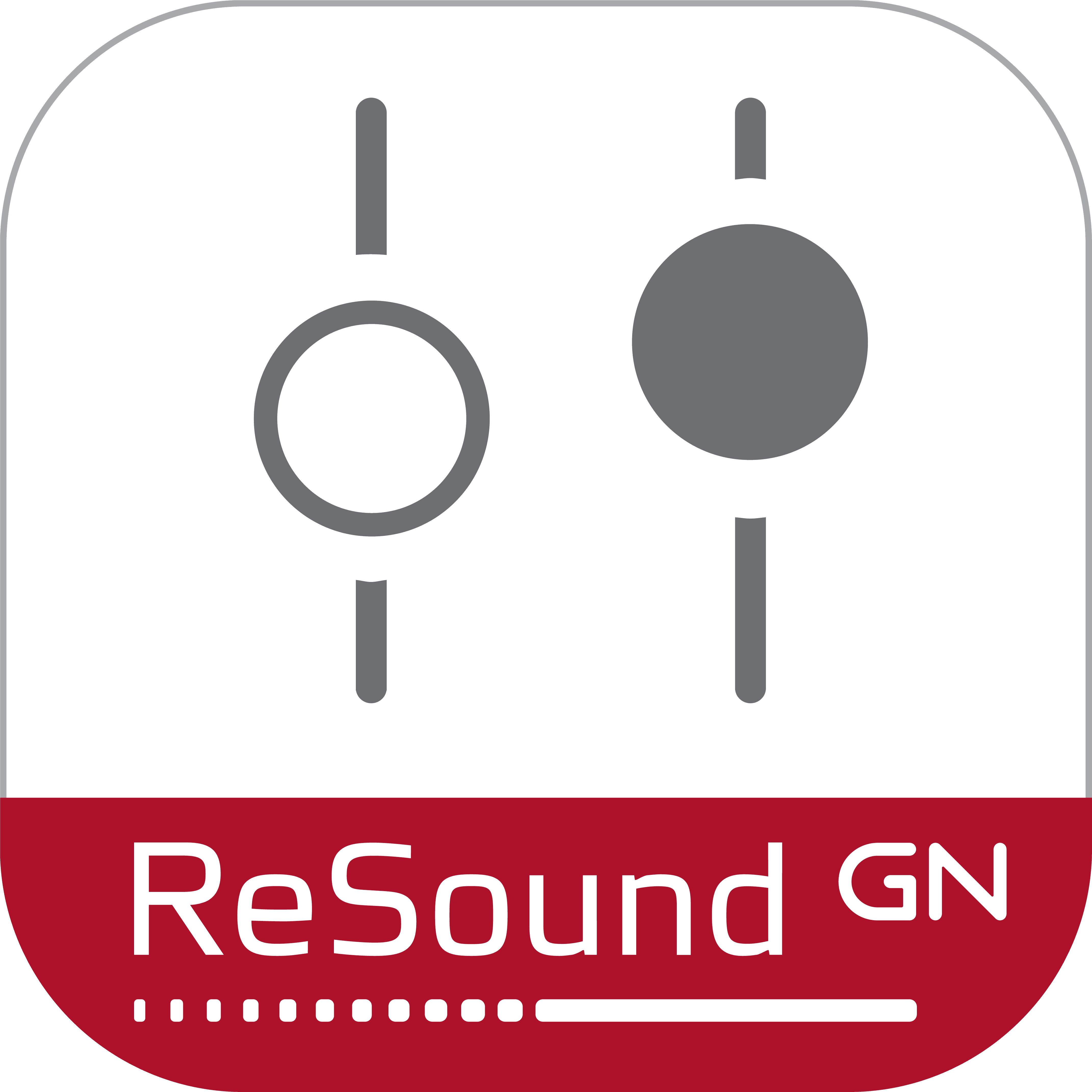 Icono de la aplicación ReSound Smart.