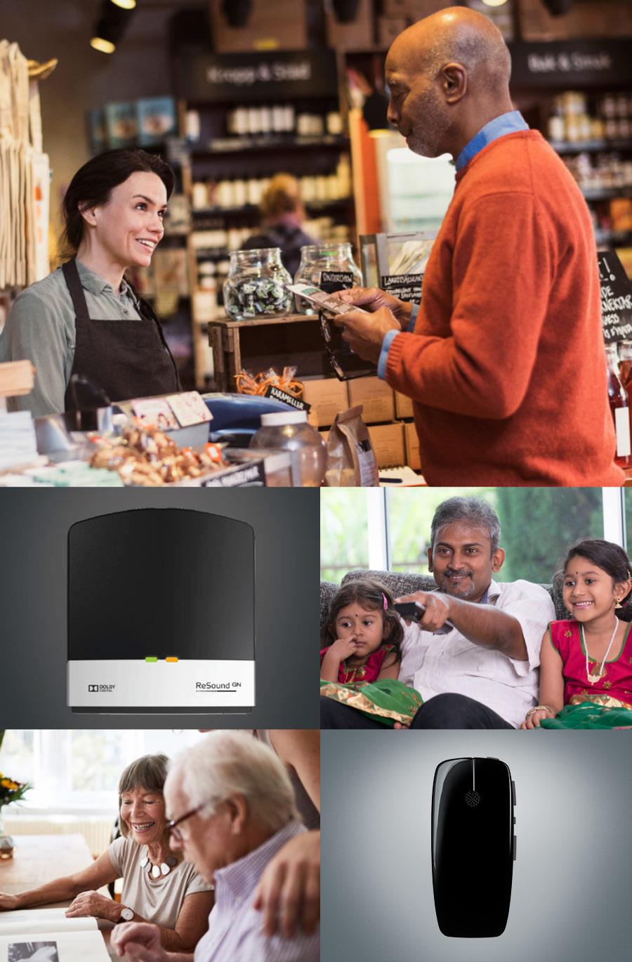 Los audífonos ReSound Key se pueden utilizar con una amplia gama de accesorios inalámbricos