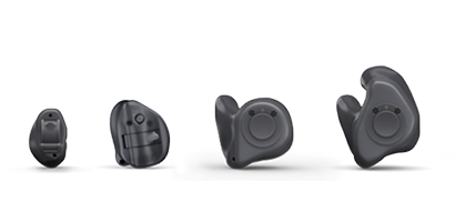 Resound Sensia custom hearing aids styles examples