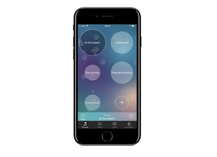 ReSound Relief App Home Screen